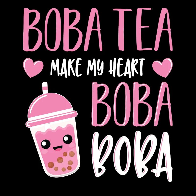 Powered By Tea Bubble Milk Tea Lovers Geschenkidee