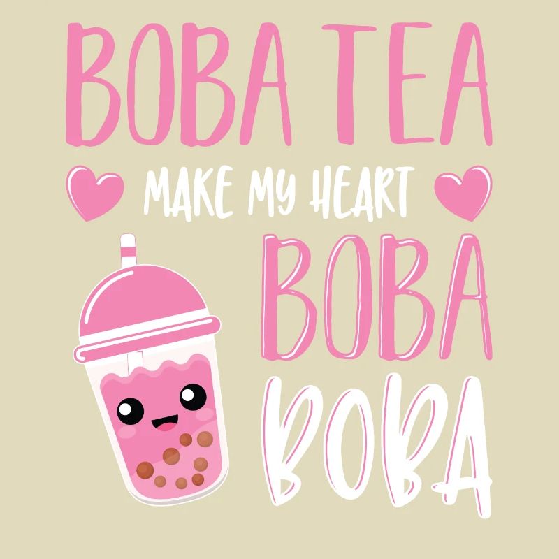 Powered By Tea Bubble Milk Tea Lovers Geschenkidee