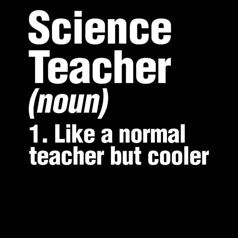 Science Teacher Definition Back To School Scientis