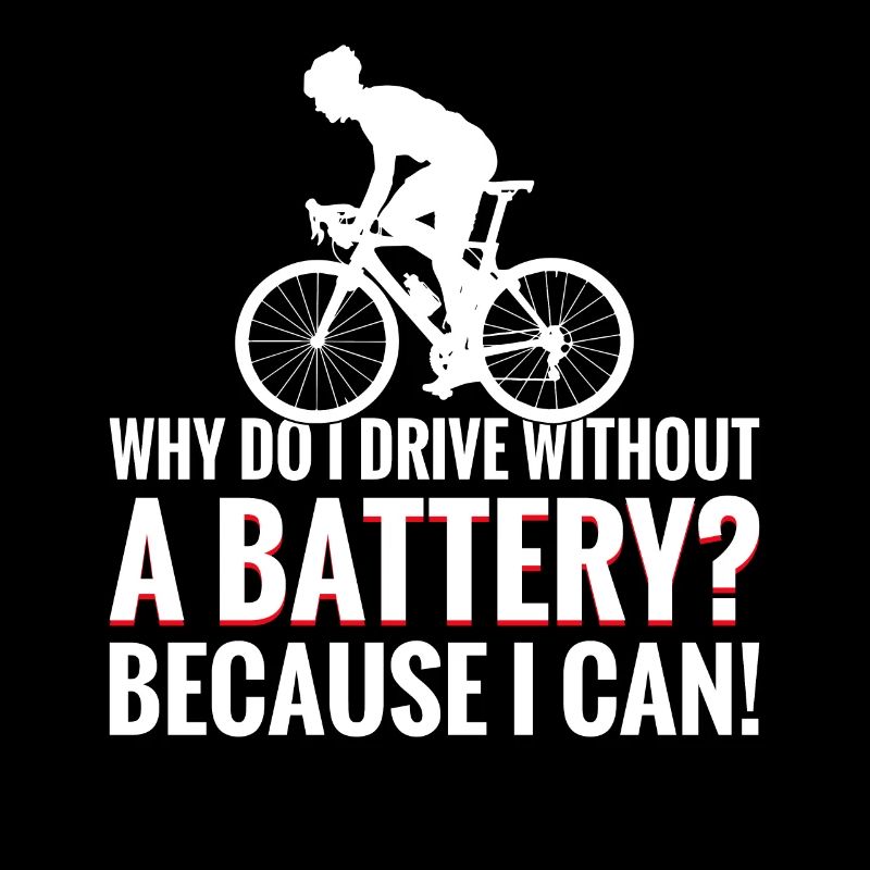 Why do I drive without a battery Anti E-Bike