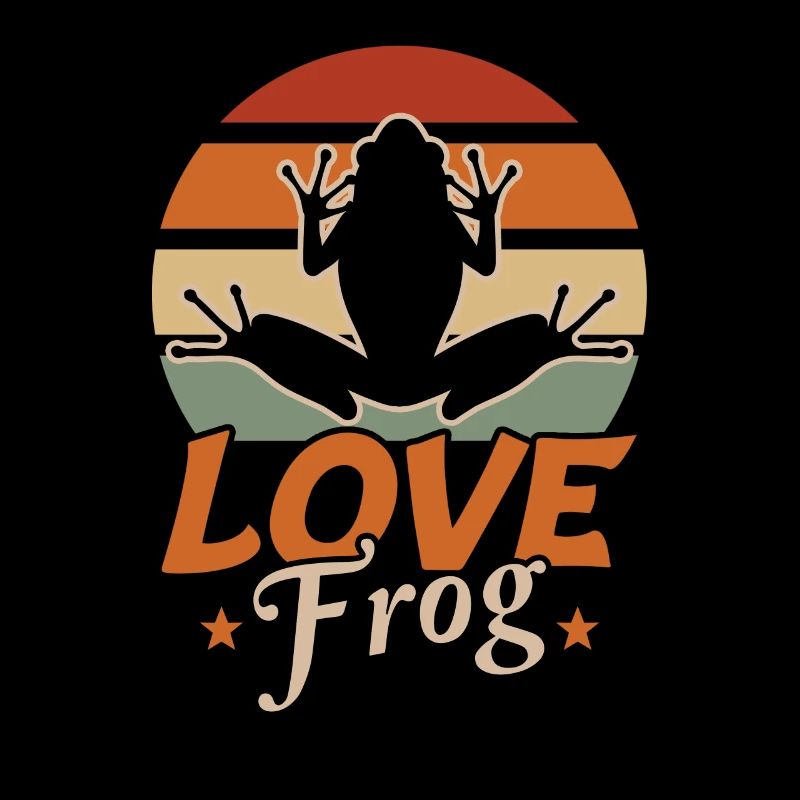 Frosch Liebe
