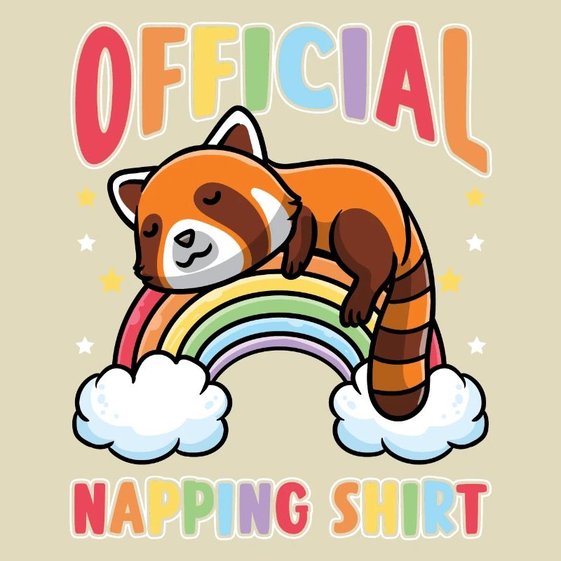 Official Sleeping Shirt Red Panda Sleeper