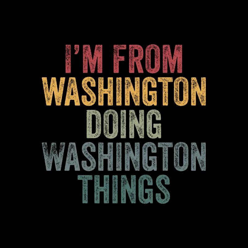 I'm from Washington doing Washington things