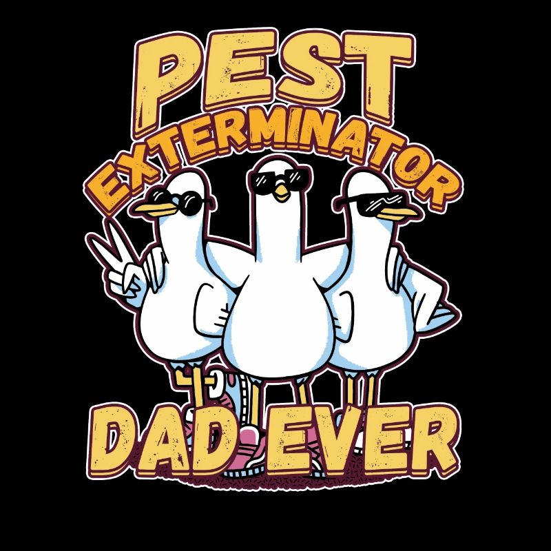 Pest Exterminator Dad Ever for a Pest Control