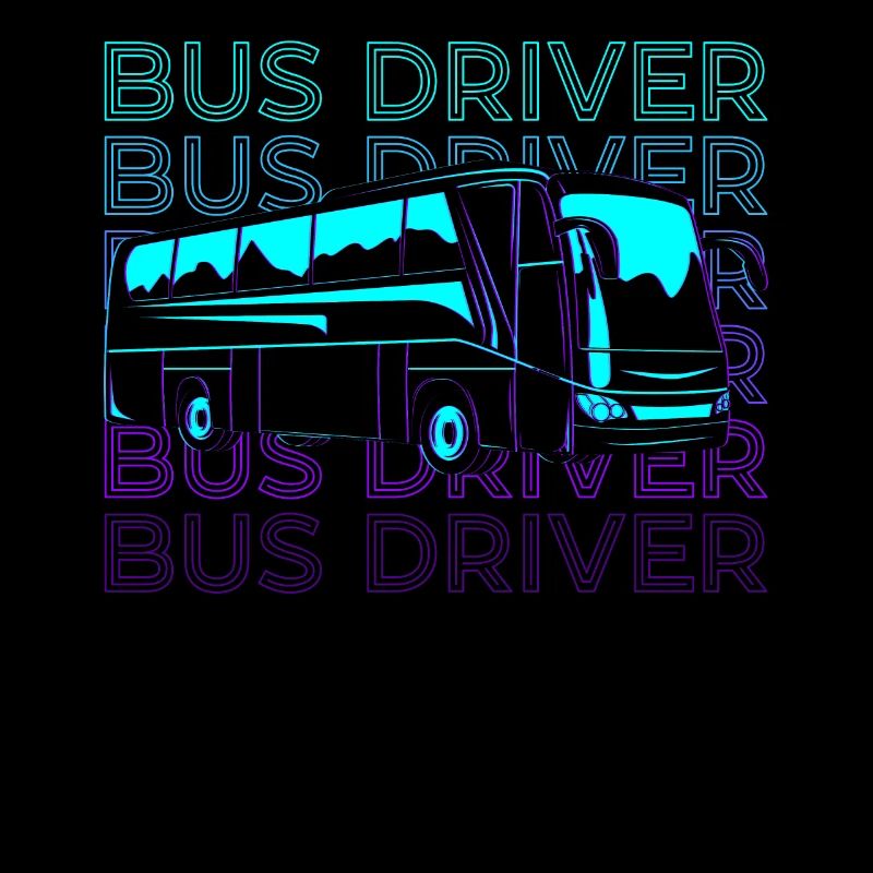 Busfahrer Retro Geschenk