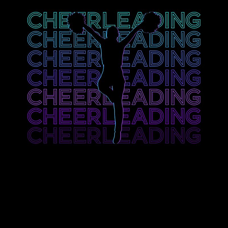 Cheerleading Cheerleader Retro Geschenk