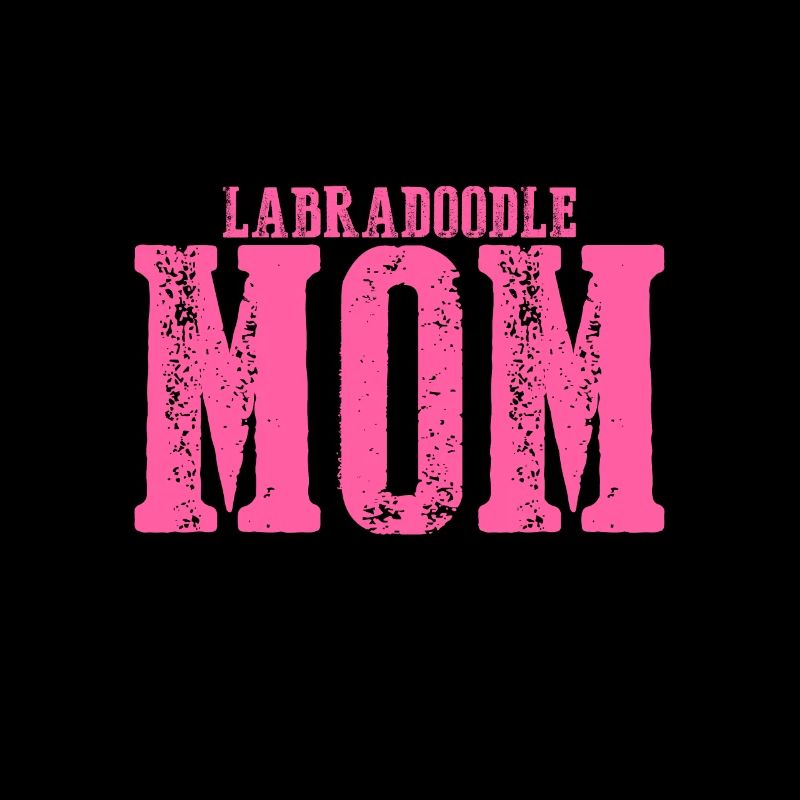 Labradoodle mom Hund