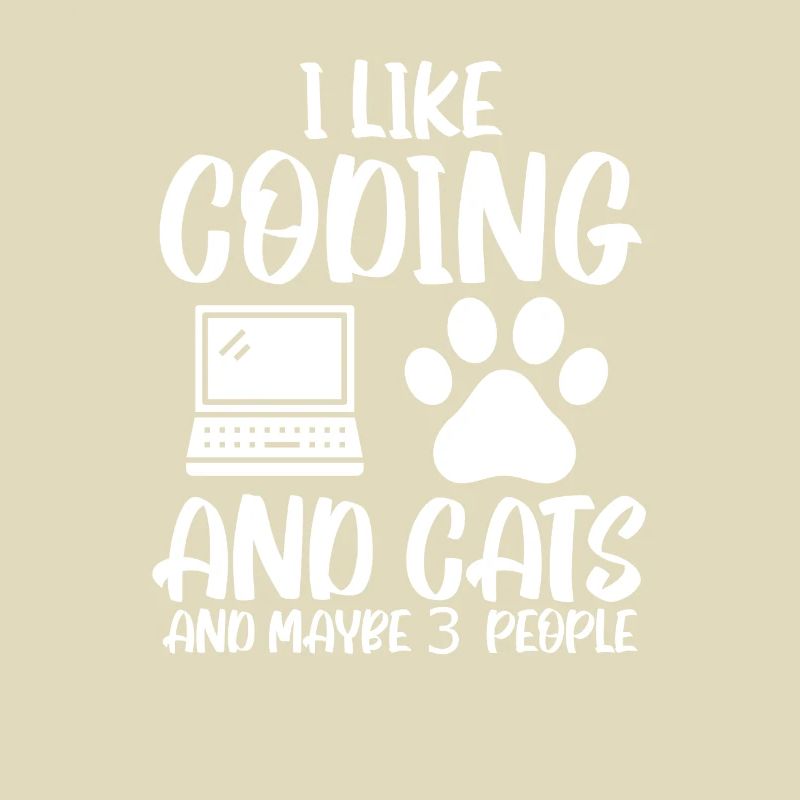 Programmeur Cat Coding Développeur Informatique
