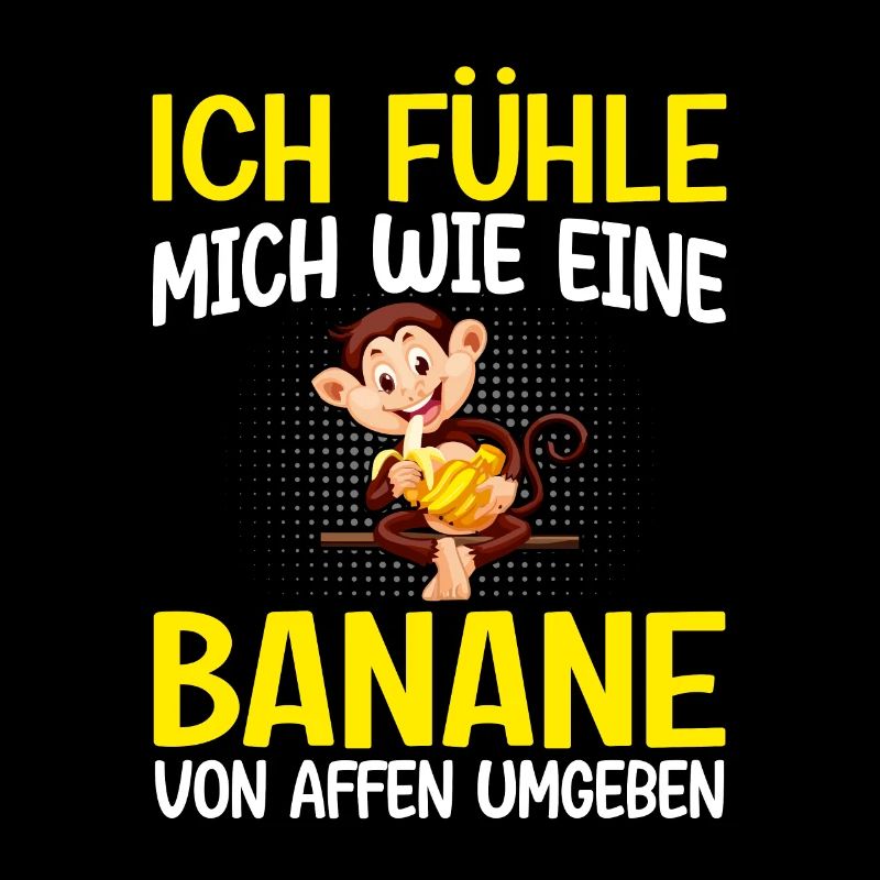 Geschenk Affe Banane Sarkasmus