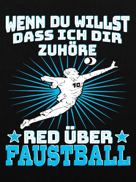 Faustball Fistball Rede über Faustball
