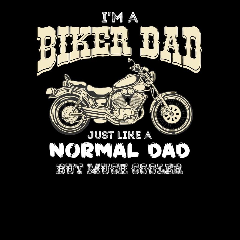Ich bin ein Biker-Vater wie ein normaler Vater, aber cooler