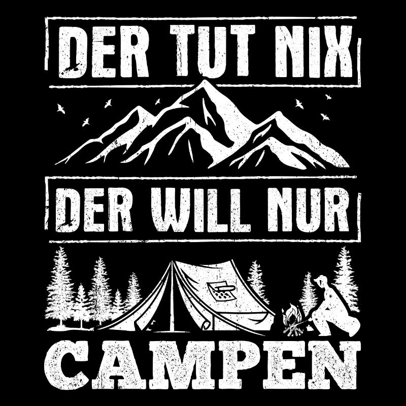 Camping Geschenk Campen Camper Sprüche