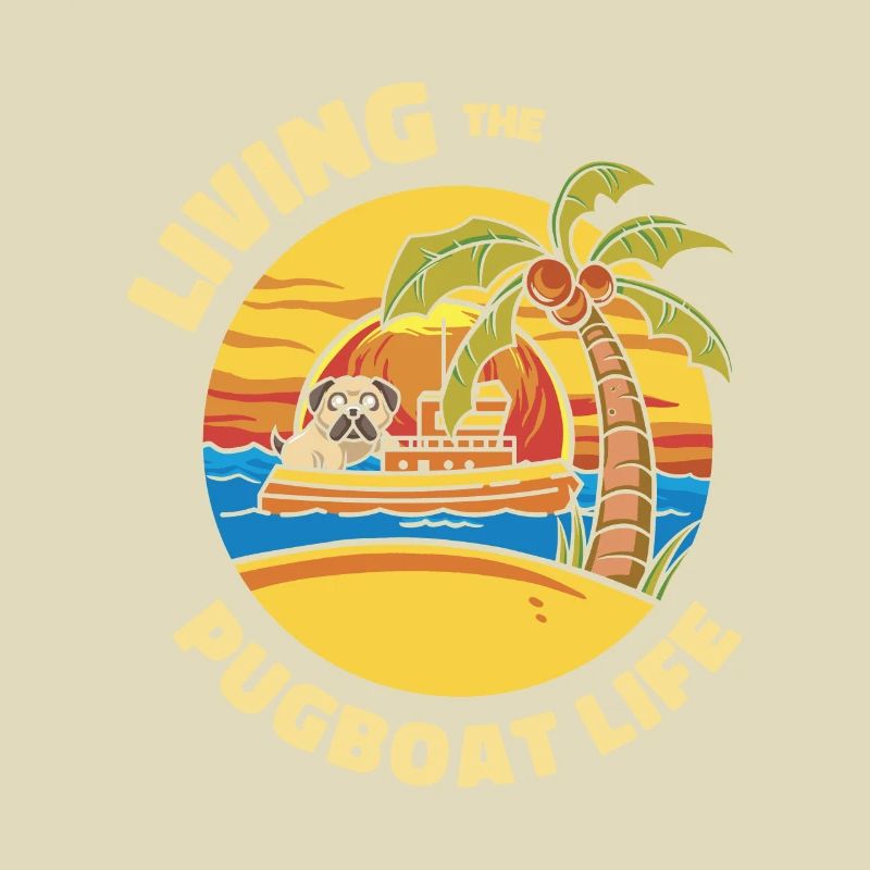 Schlepper Mopsboot Leben Segeln Mops Eigner Boot