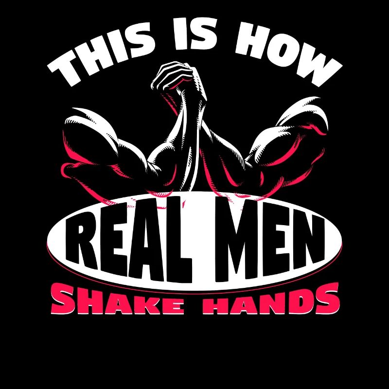 This Is How Real Men Shake Hands