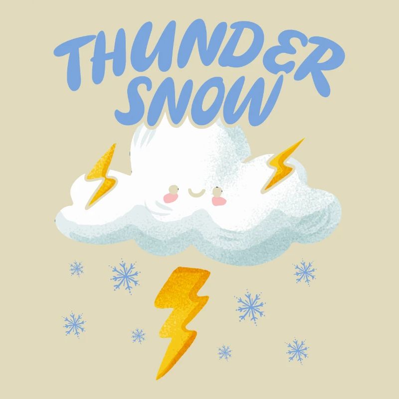 Thunder Snow Lover Eiskalte verschneite Wintersaison