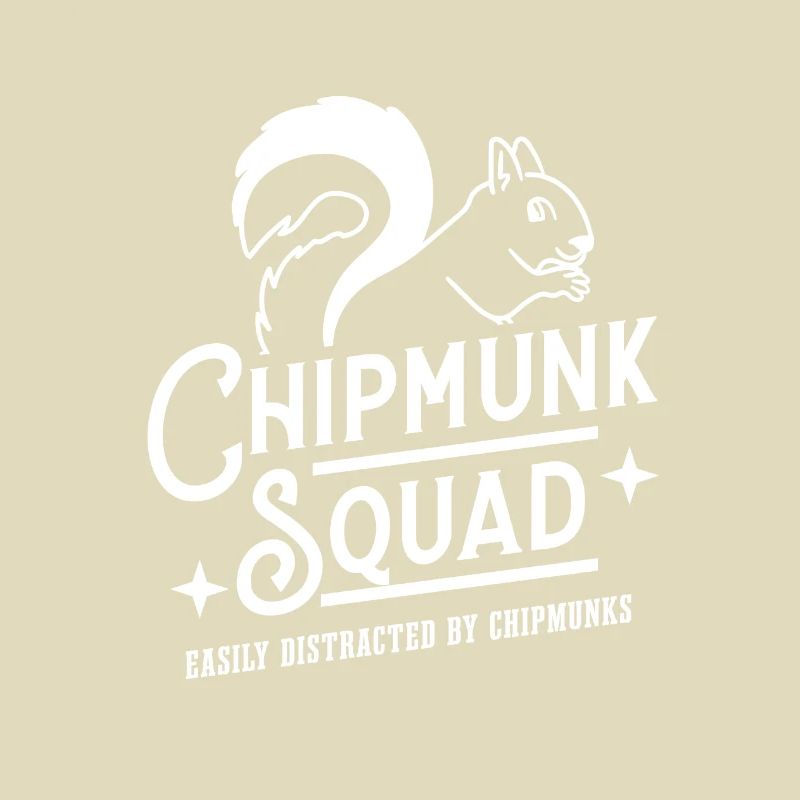 Chipmunk Squad Eichhörnchen Waldtier
