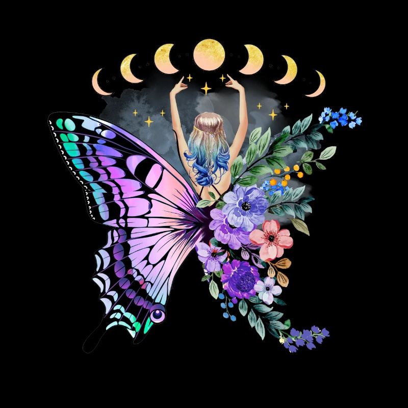 Butterfly Blomst Blomster Blomster Blomster
