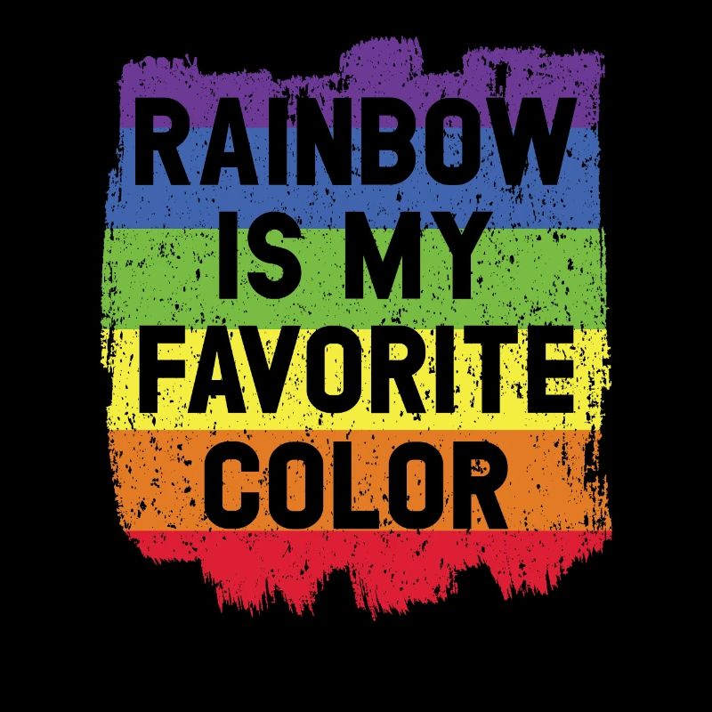 Regenbogen ist mein Lieblingsfarb-Regenbogenflüsterer
