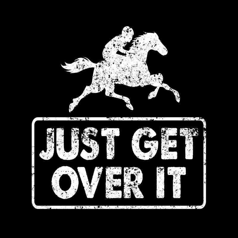 Vintage Just Get Over It Awesome Vaulting Present