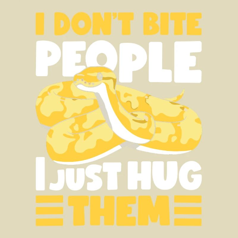 Banana Ball Python Ich Beiße Nicht Ich Umarme Nur