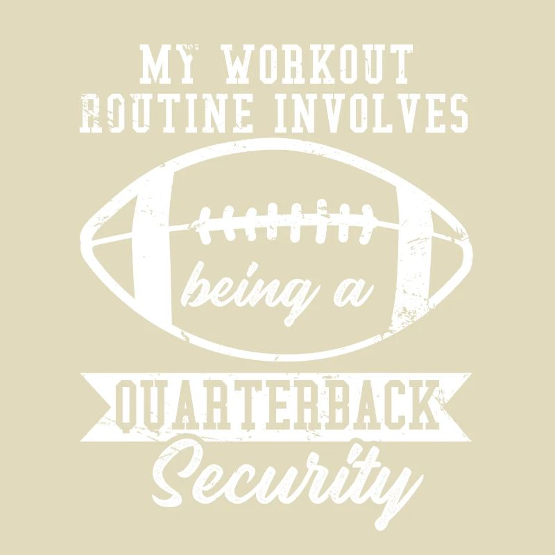 Fußball Quarterbacks Sicherheit Workout Routine
