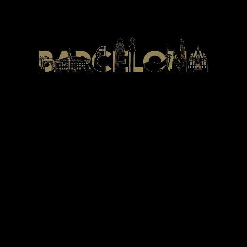 Barcelona Skyline Tshirt