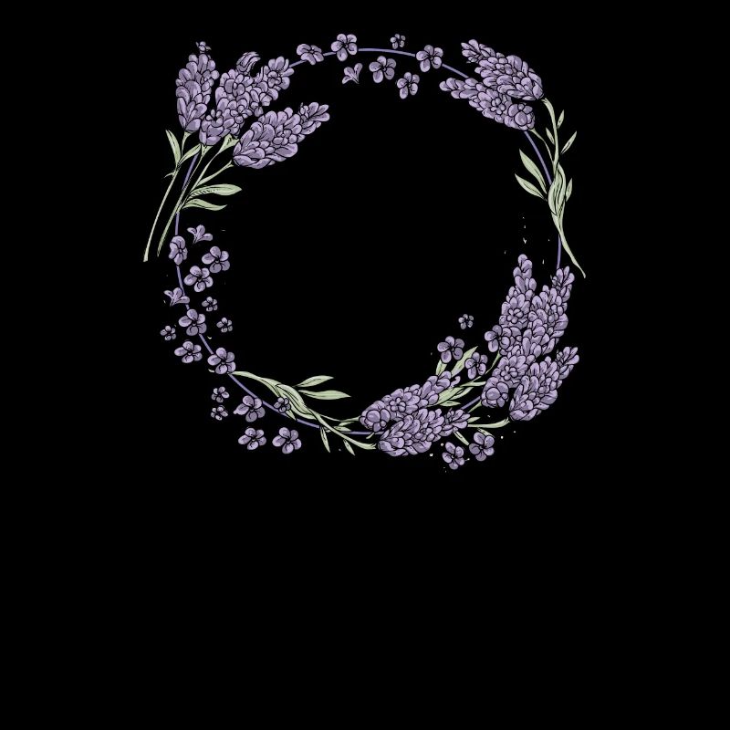 Lavender I Team Bride Flower Wreath Wedding Boho