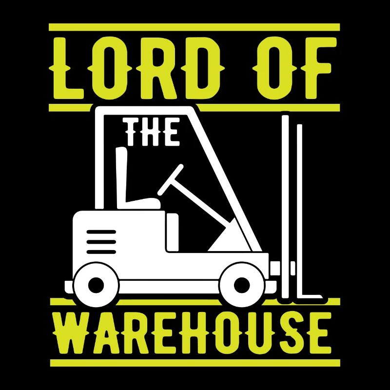 Forklift driver operator funny design