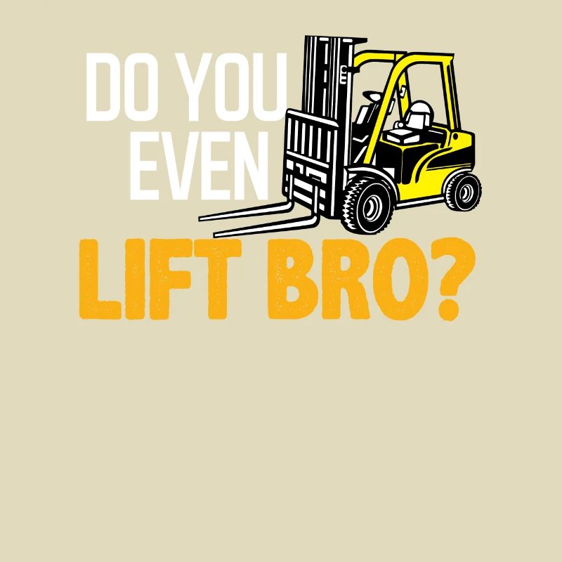 Forklift driver operator funny design
