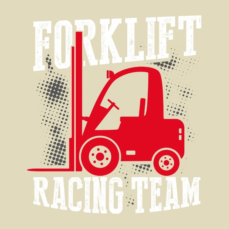 Forklift driver operator funny design