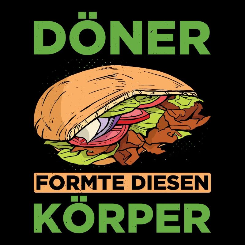 Döner Formte Diesen Körper Döner Kebab Geschenk