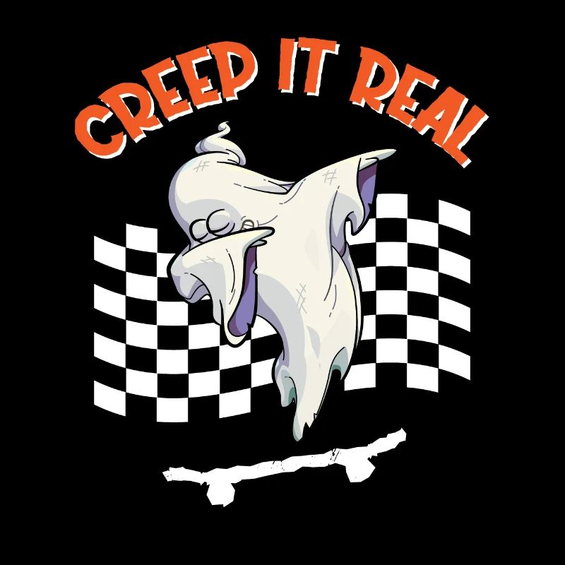 CREEP IT REAL Halloween Dabbing Ghost