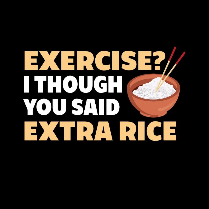 Exercice Je pensais que vous aviez plus de riz plus drôle