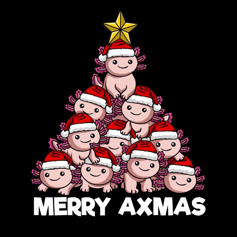 Axolotl Christmas Tree