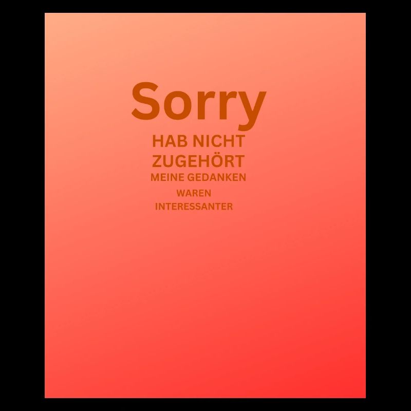 Lustiger Spruch