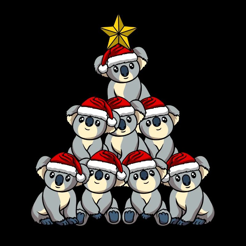 Koala Weihnachtsbaum