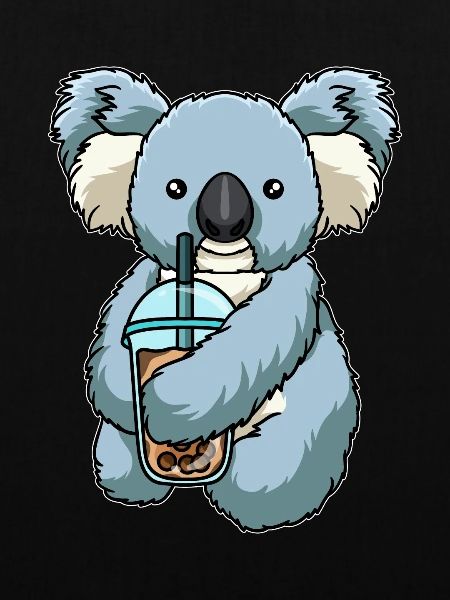 Kawaii Bubble Tea Koala