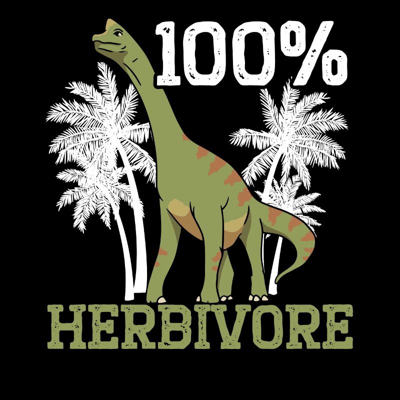 100% Herbivore Brachiousaurus Dinosaure Dino