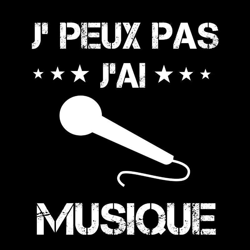 je peux pas j'ai musique micro cadeau micro