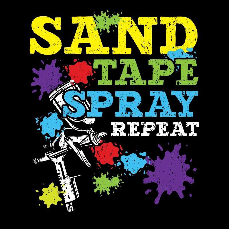 Ruban de sable Spray Repeat Car Auto Body Painter
