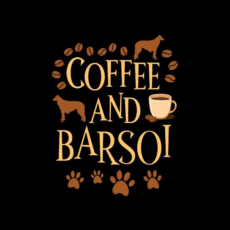 Kaffee und Barsoi