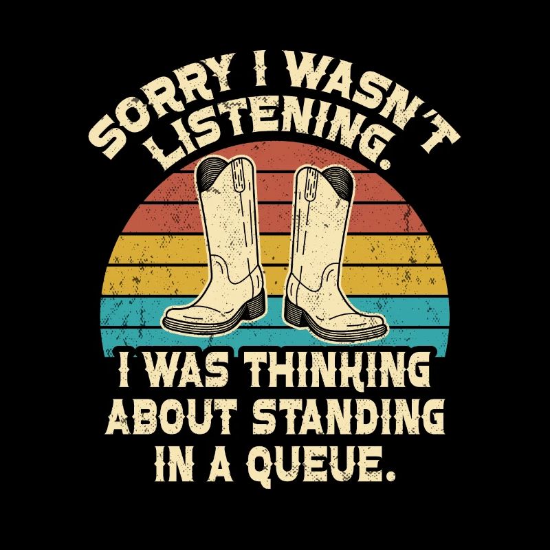 Line Dancing Cowboy Texas Line Dance Geschenk