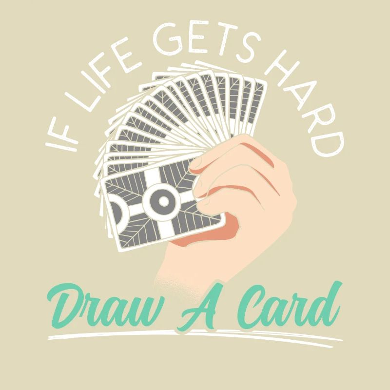 Si la vie devient difficile Tirage au sort Un jeu de cartes à collectionner