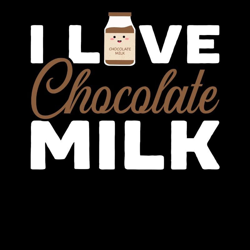 Ich liebe Schokolade Milch Trinker Choco Drink Geschmack