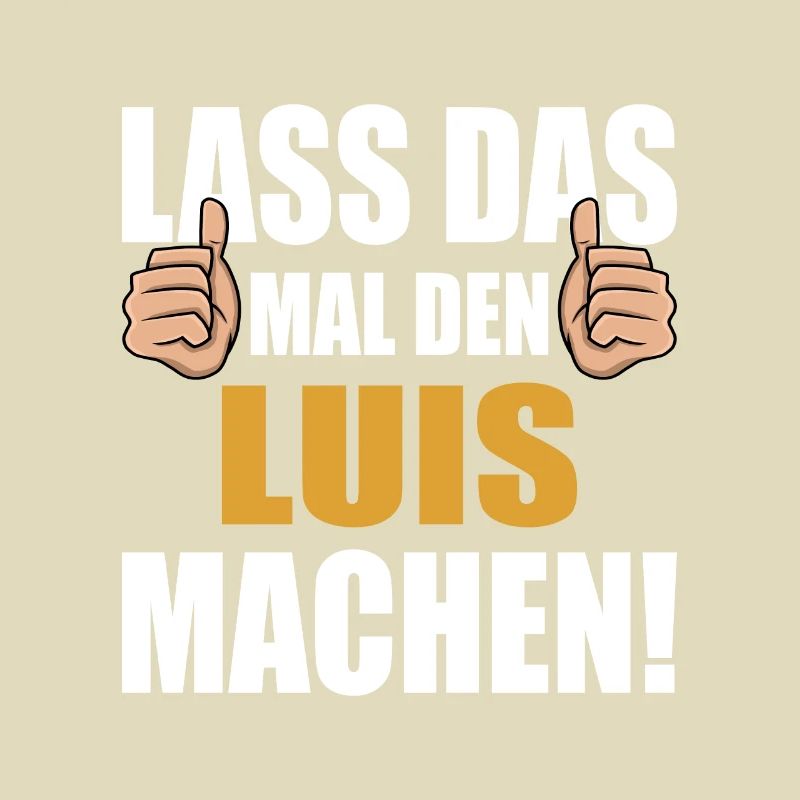 Let Luis do that