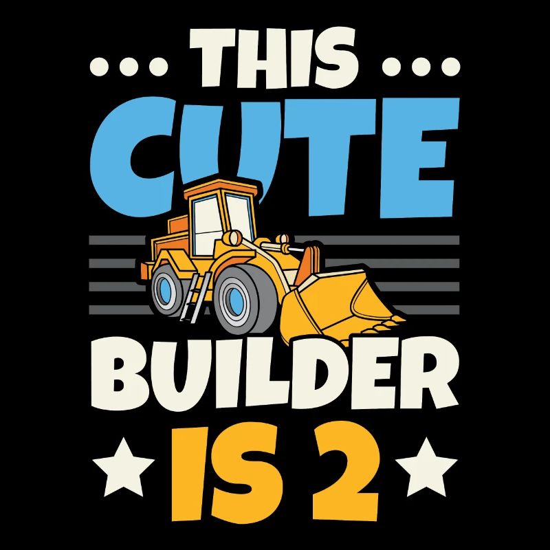 This Cute Builder Is 2 Construction Birthday