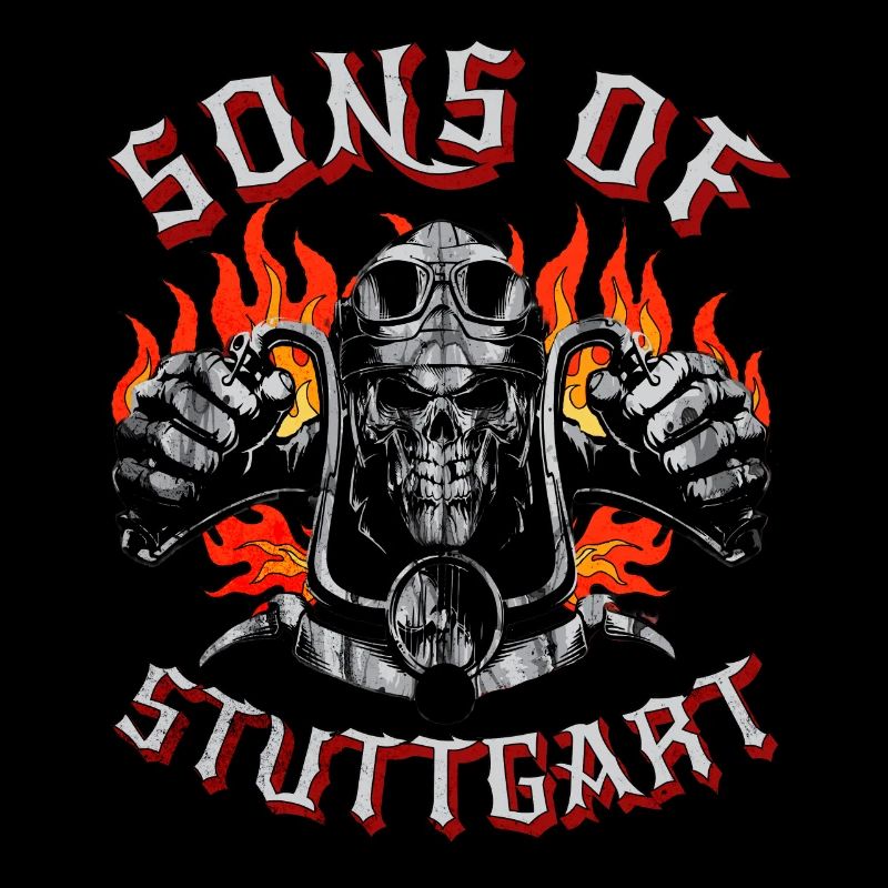 Stuttgart Biker Geschenk sons of Stuttgart