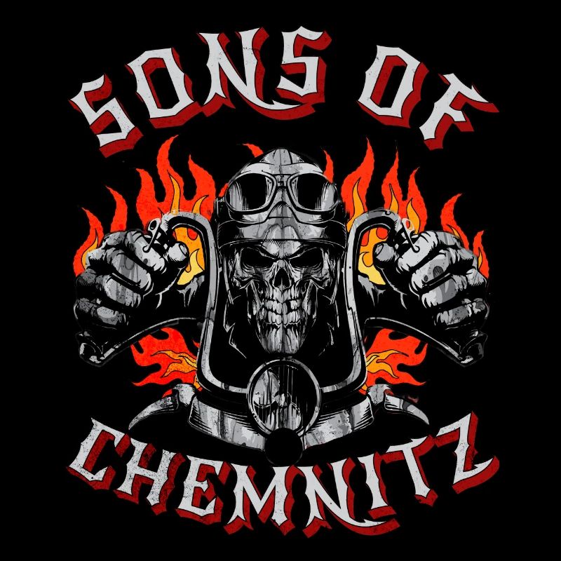 Chemnitz Biker Geschenk fils de Chemnitz