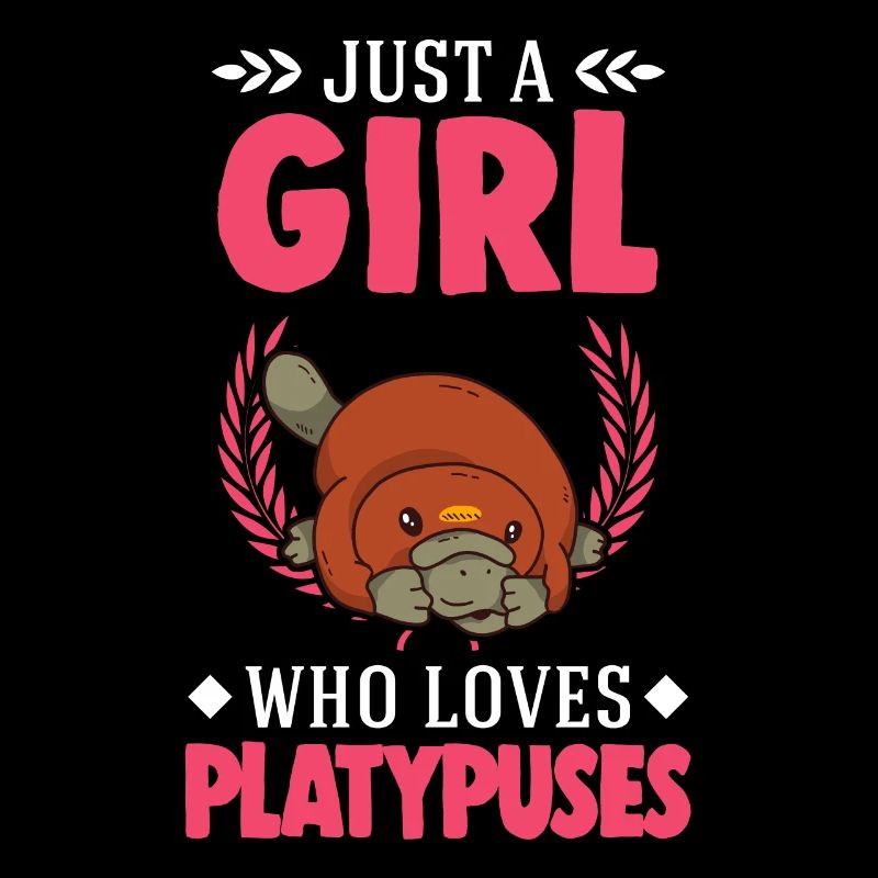 Schnabeltier Mädchen Platypus