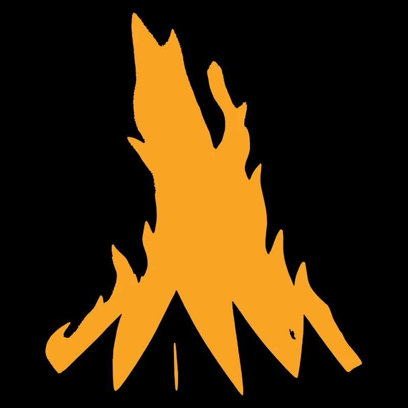 Campfire Camping Nature Forest Fire Vector 1
